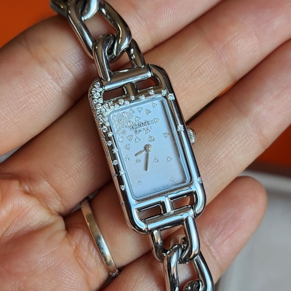 hermes diamond watch - Picture 5 of 16